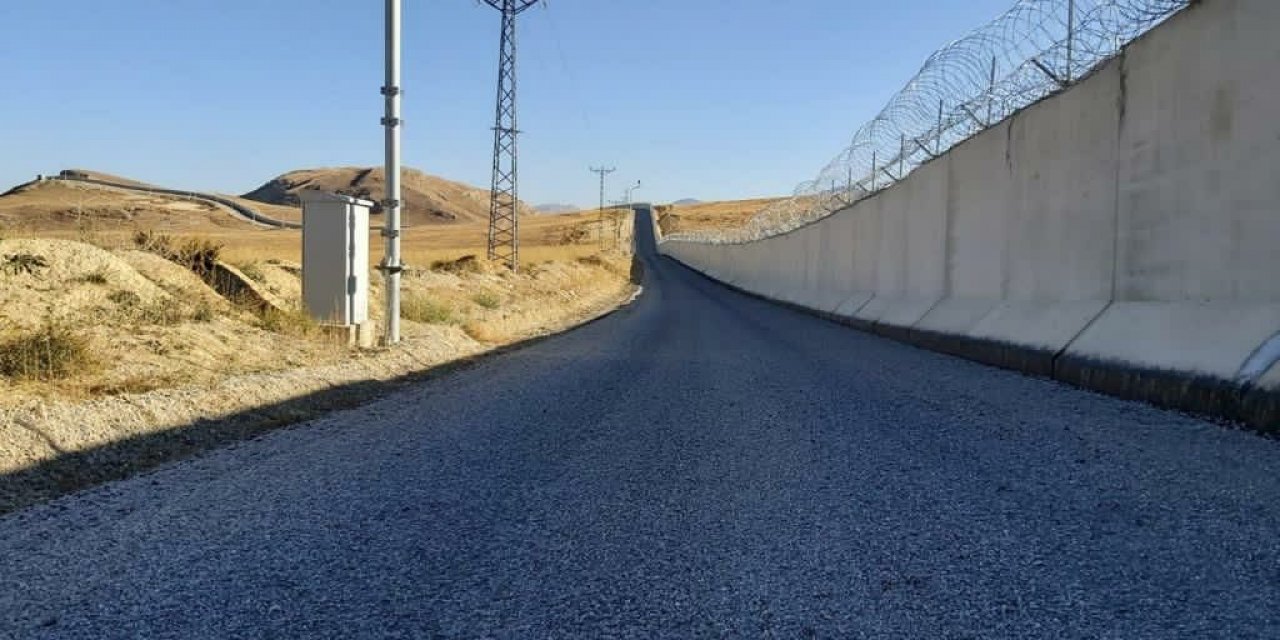 Ağrı - İran sınırına yapılan 81 kilometrelik 'güvenlik duvarı' tamamlandı