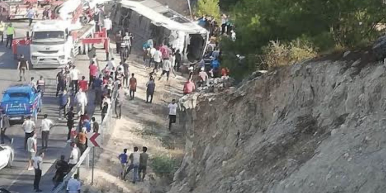 Malatya'da askeri araç devrildi, 5 asker yaralandı