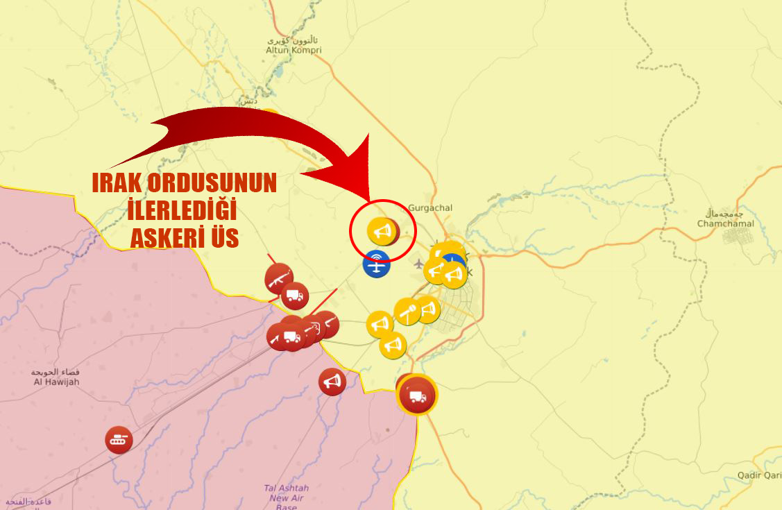 Irak ordusu Kerkük operasyonunu başlattı: Çatışmalar başladı!