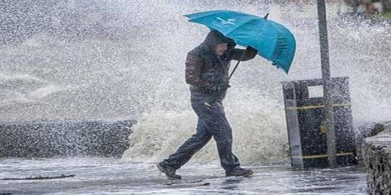 Meteoroloji uyardı: Akdeniz Bölgesi'nde fırtınaya dikkat!