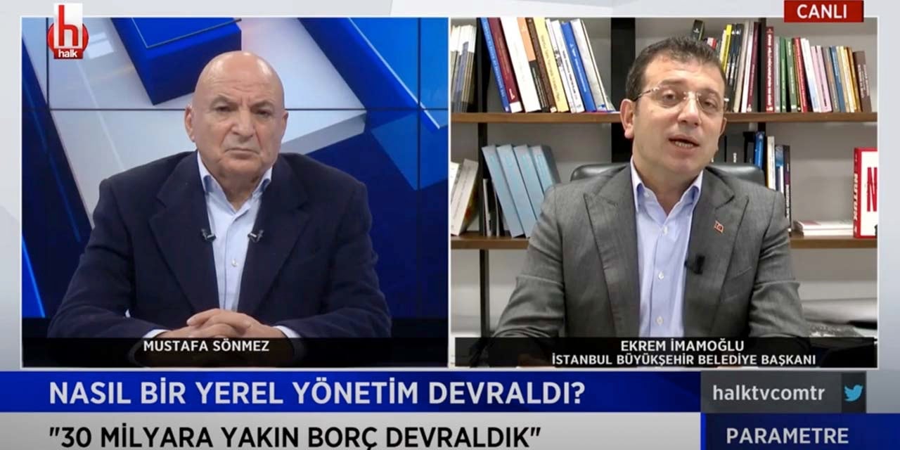 İmamoğlu Halk TV'de duyurdu: Hazine, İBB'ye onay vermedi