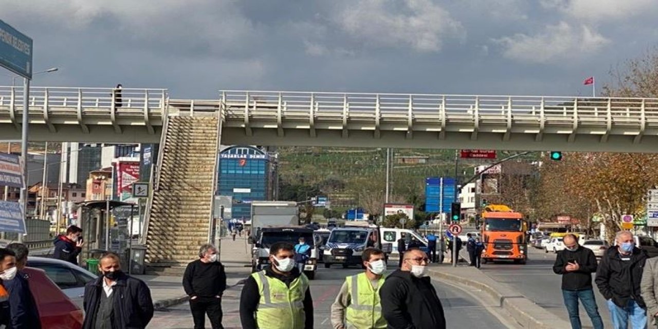 AKP'li belediyeden İBB ekiplerine müdahale: Yolu kestiler