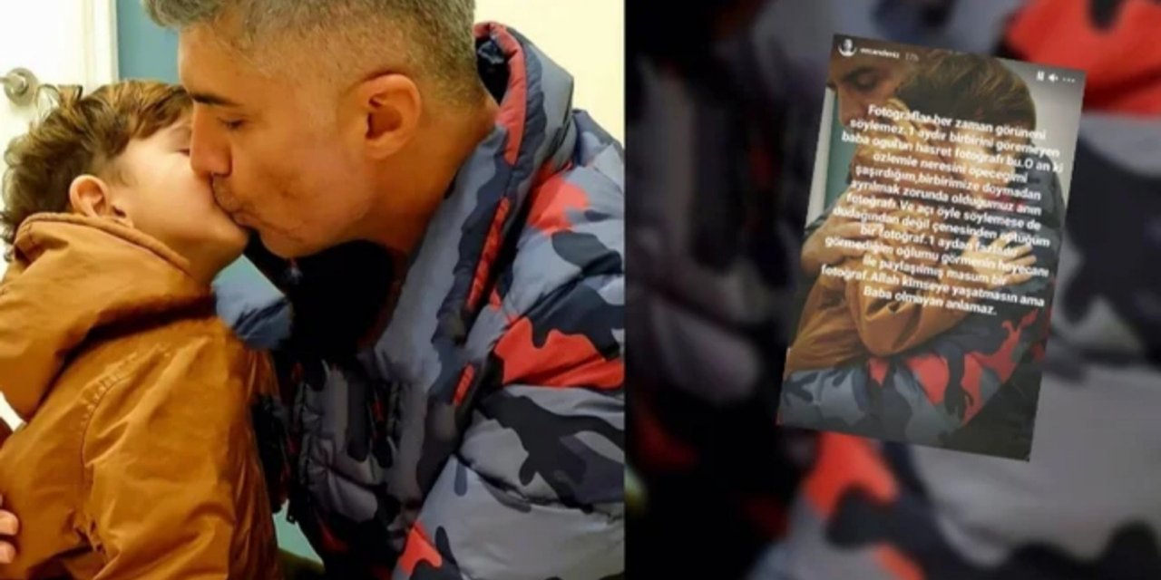 Özcan Deniz'den oğlu Kuzey'le paylaştığı fotoğrafı eleştirenlere yanıt