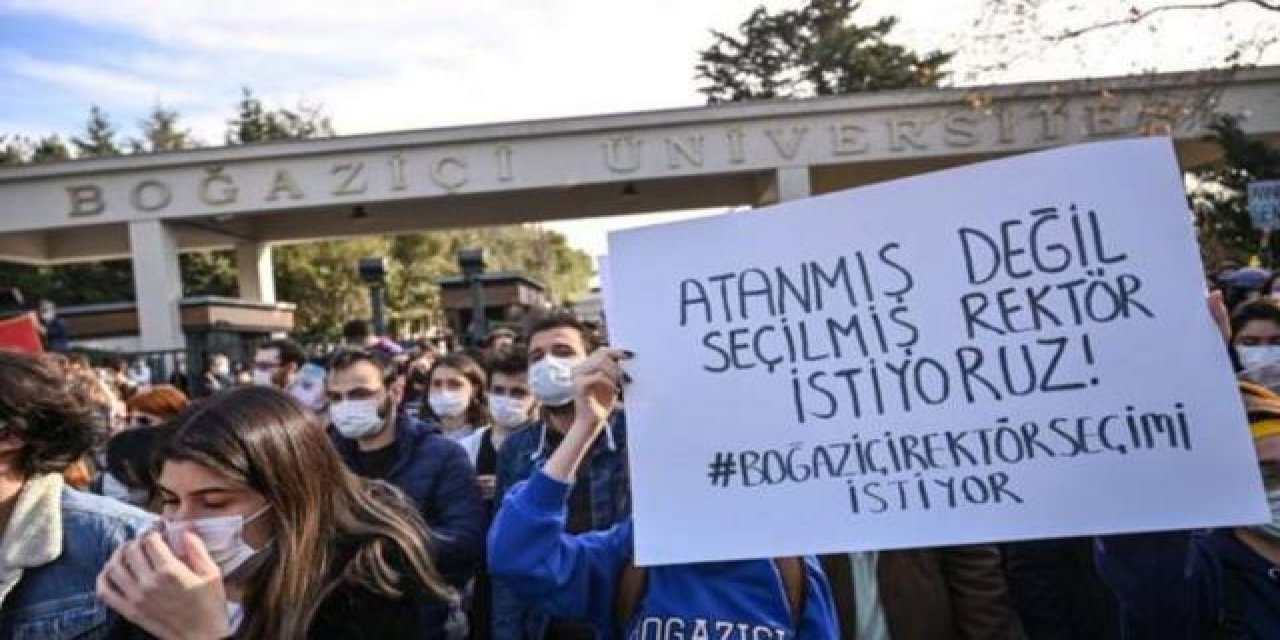 Boğaziçi öğrencilerinden TÜRGEV'in 'Saray davetine' tepki