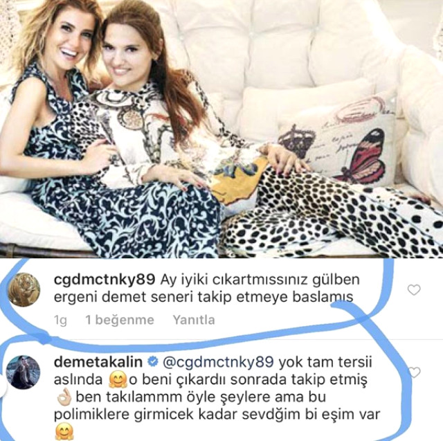 Demet Akalın'dan, Demet Şener'i takibe alan Gülben Ergen'e "kocalı" gönderme