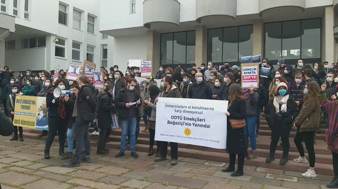 ODTÜ'lü asistanlar işten atıldı: Boğaziçi protestolarına destek vermişlerdi