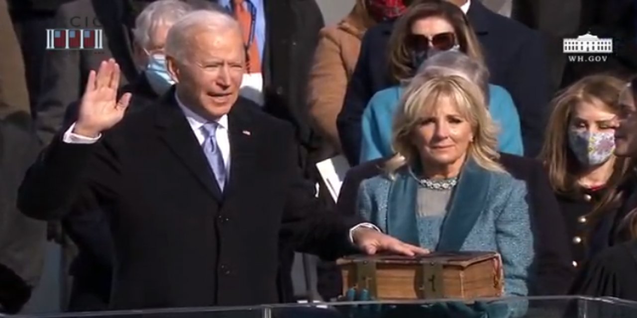 Joe Biden yemin etti: ABD'de yeni dönem başladı