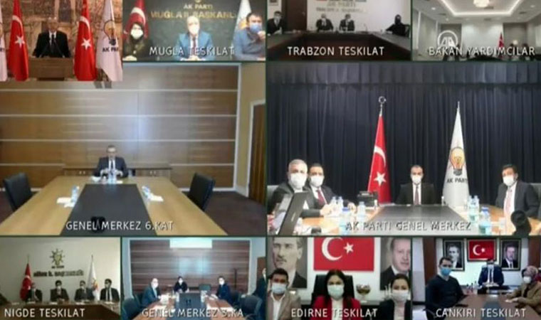 Cumhurbaşkanı, bakan yardımcıları, parti teşkilatları aynı toplantıda