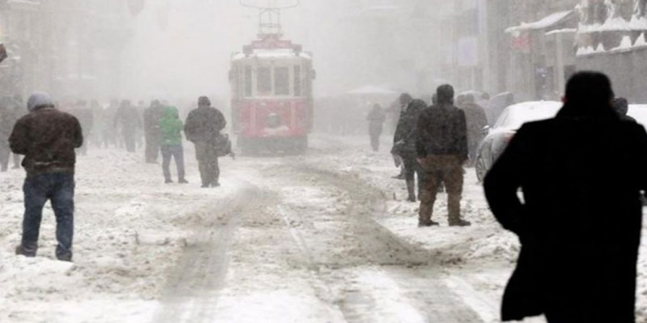 Meteoroloji'den İstanbul için kar uyarısı: Günlerce sürecek