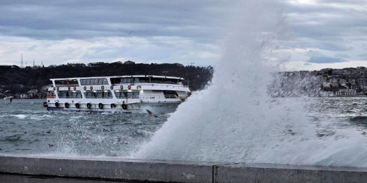 İDO ve Şehir Hatları'nda iptal
