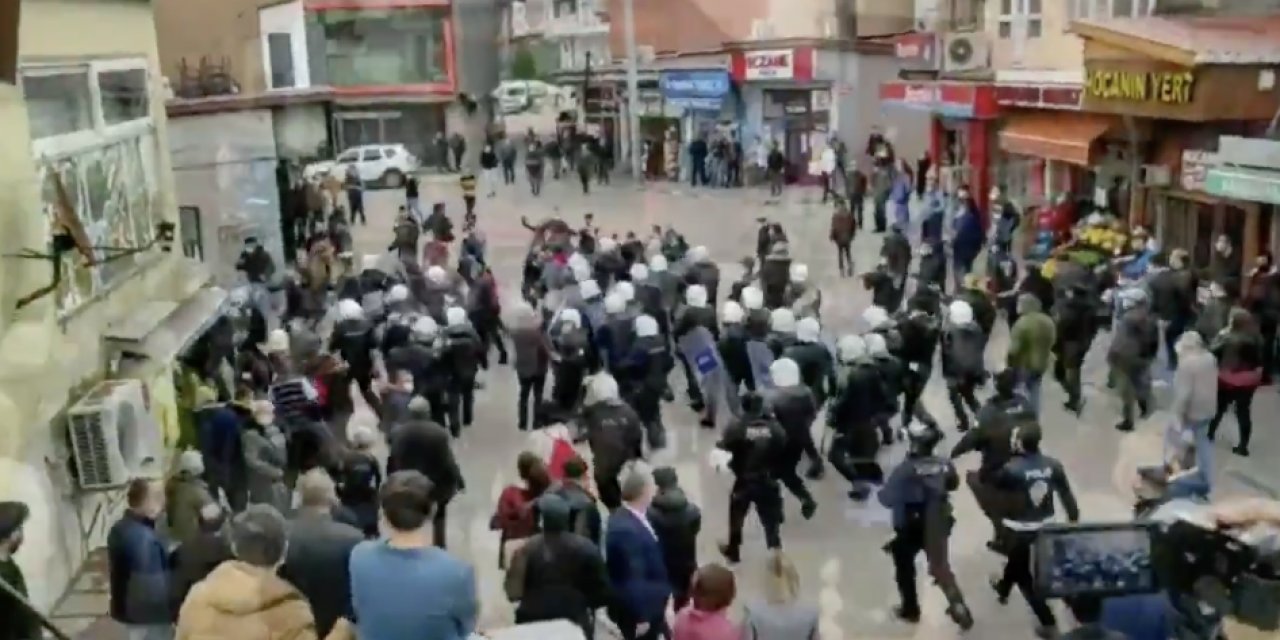 Artvin'de Boğaziçi'ne destek protestosuna polis müdahalesi - VİDEO