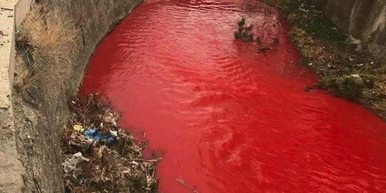 İnceleme başlatıldı: Ankara Çayı kıpkırmızı