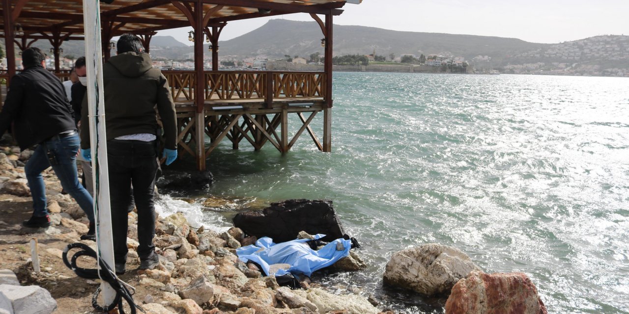 Emekli bekçinin cesedi denizde bulundu