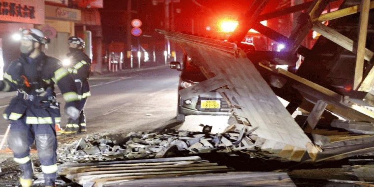 Japonya’da 7,3 büyüklüğündeki deprem: 100'den fazla yaralı