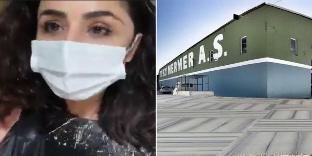 Maden Mühendisi Canan Tosun, patron Fatih Uygun tarafından darp edildi