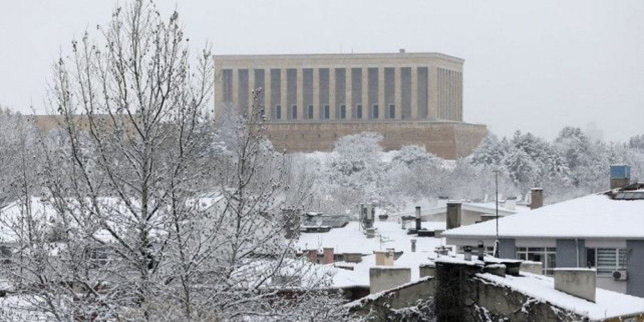 Ankara'ya kar uyarısı