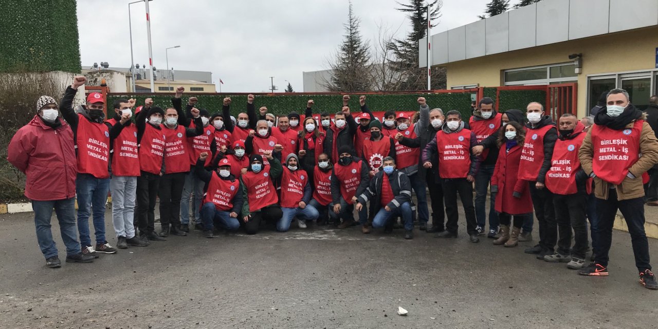 Baldur işçileri, kara kışa rağmen 53 gündür grevde