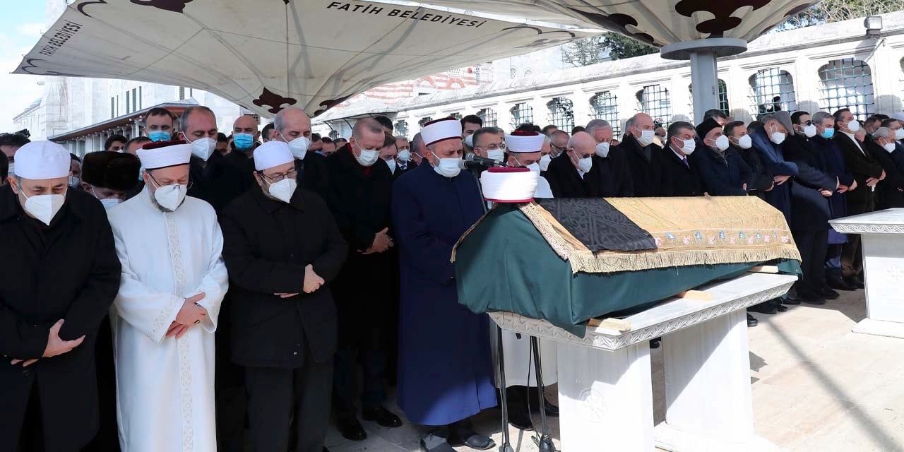 Erdoğan, Emin Saraç'ın cenaze törenine katıldı