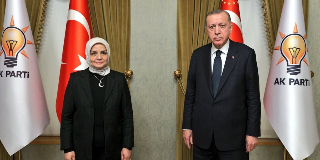 AKP Kadın Kolları Başkanlığına 'Cumhurbaşkanı Erdoğan'ın tensipleriyle' yeni isim