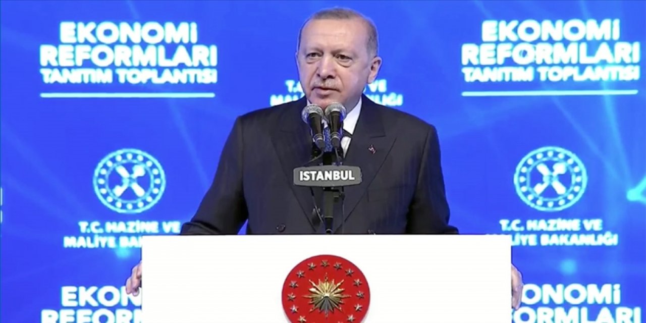Erdoğan, ‘Ekonomik Reform Paketi’ni açıkladı: Ağırlıklı olarak kendi paramızla borçlanacağız