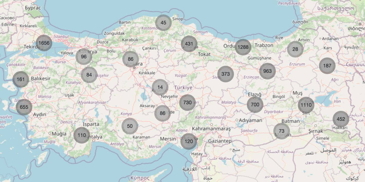 Hrant Dink Vakfı'nın haritasını kullanarak define avı
