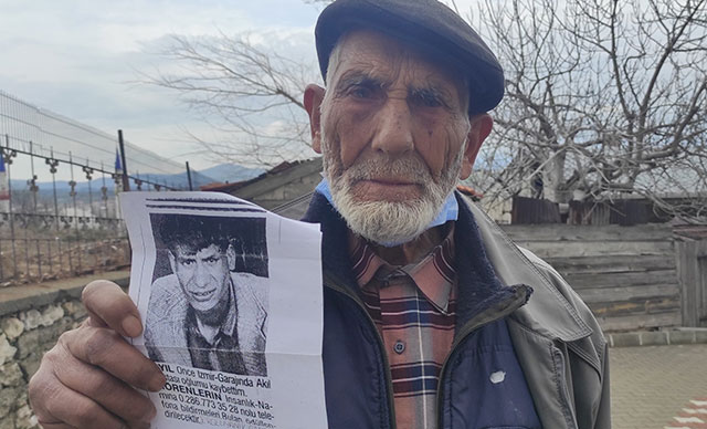 25 yıldır umutla kayıp oğlunu arıyor