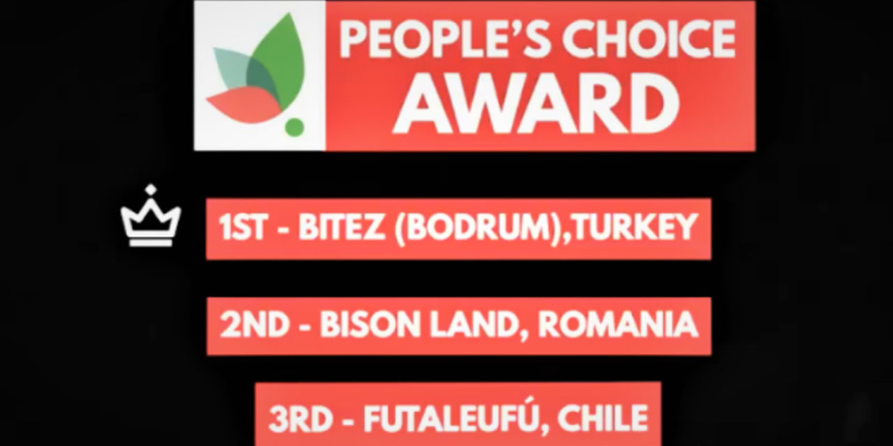 Green Destinations Halk Oylaması'nda birincilik Bitez'in