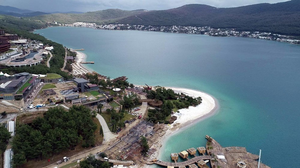 Sırf Maldivler'e benzetmek için kuvars tozu döktüler