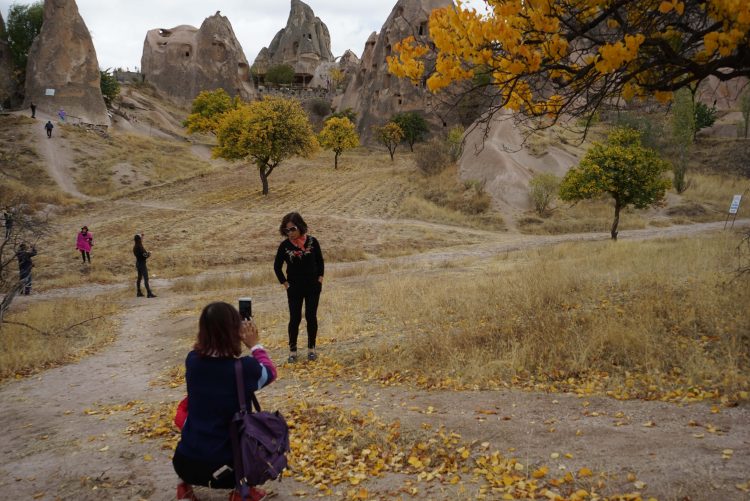 Kapadokya'da sonbahar güzelliği