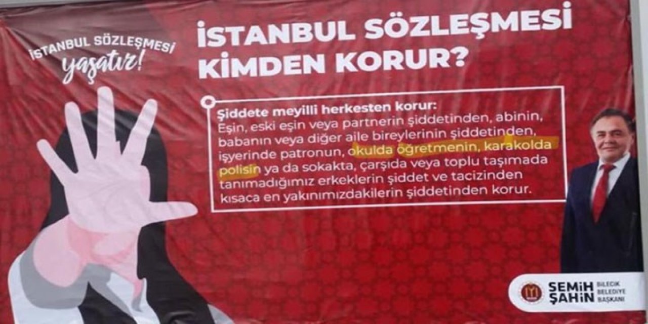 Bilecik Belediye Başkanı hakkında 'İstanbul Sözleşmesi' soruşturması