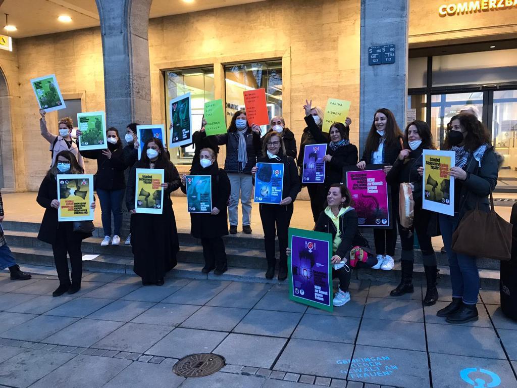 Almanya'daki STK ve sanatçılardan İstanbul Sözleşmesi'ne destek