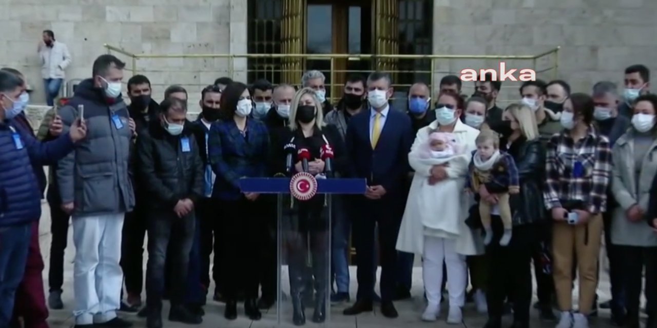 SMA hastası çocukların aileleri TBMM'de