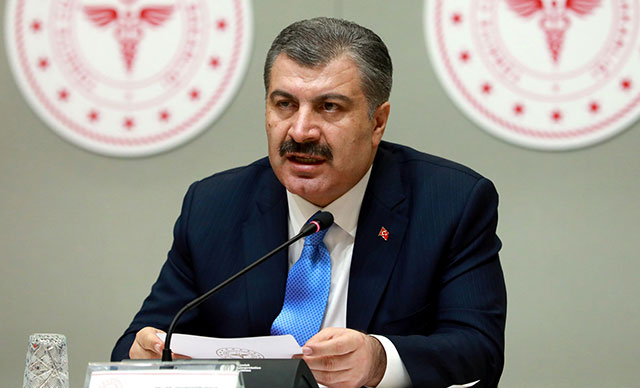 Bakanı Koca, DSÖ'nün medya brifinginde konuştu