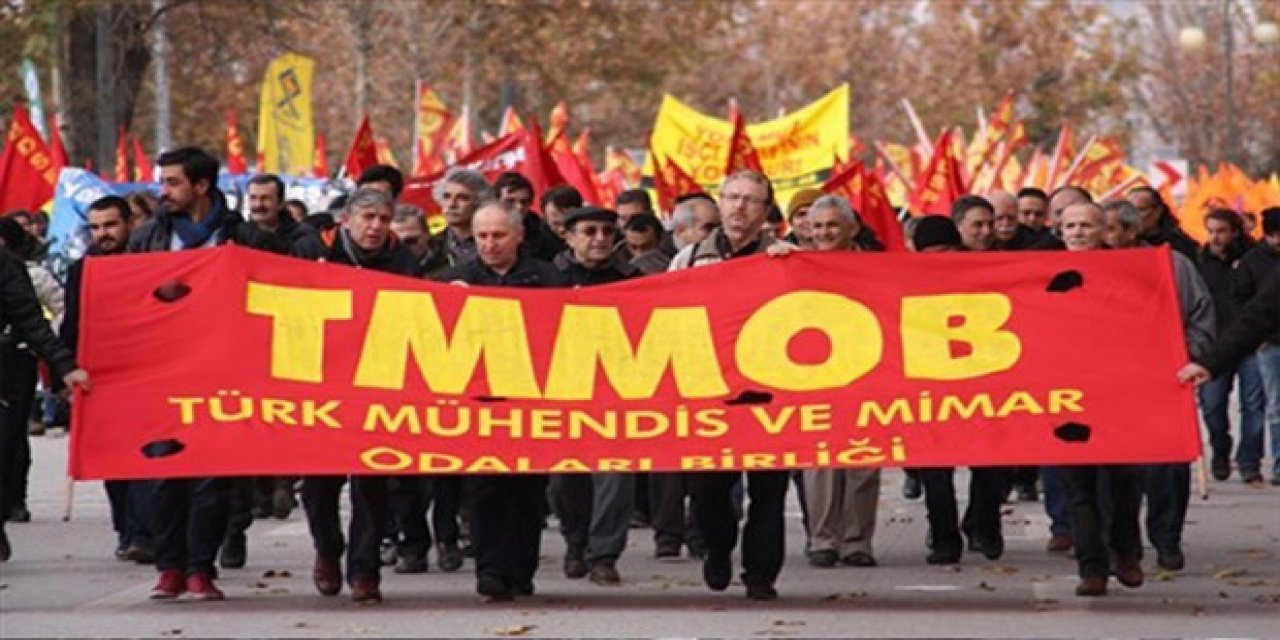 TMMOB'den Çevre Bakanı Kurum'a 'takozcu odalar' tepkisi