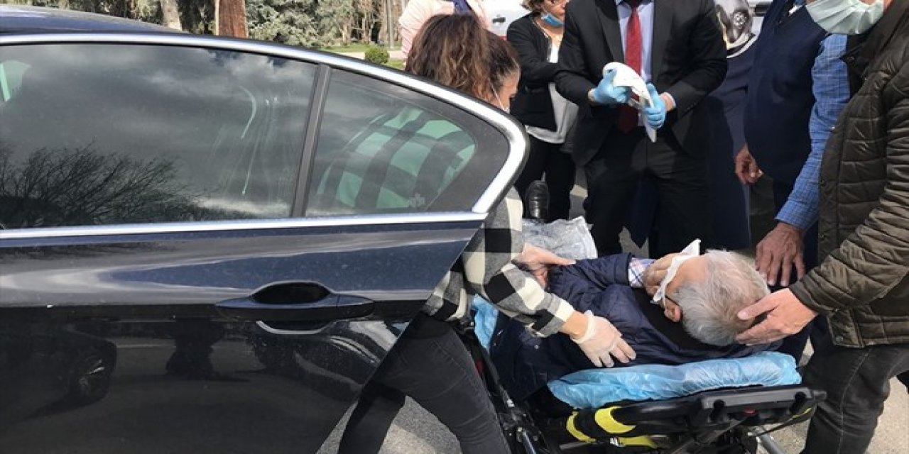İYİ Parti Ankara Milletvekili Durmuş Yılmaz ve eşi Duriye Yılmaz kaza yaptı