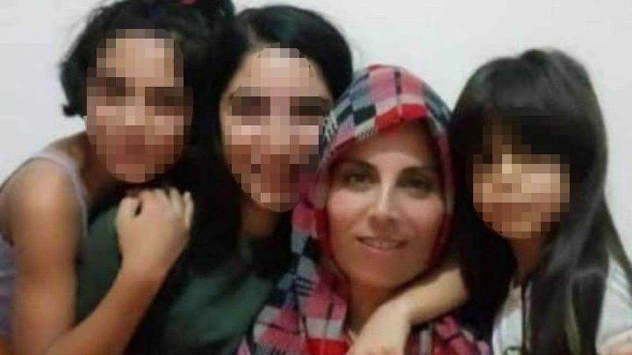 Çocuklarının gözleri önünde katletti