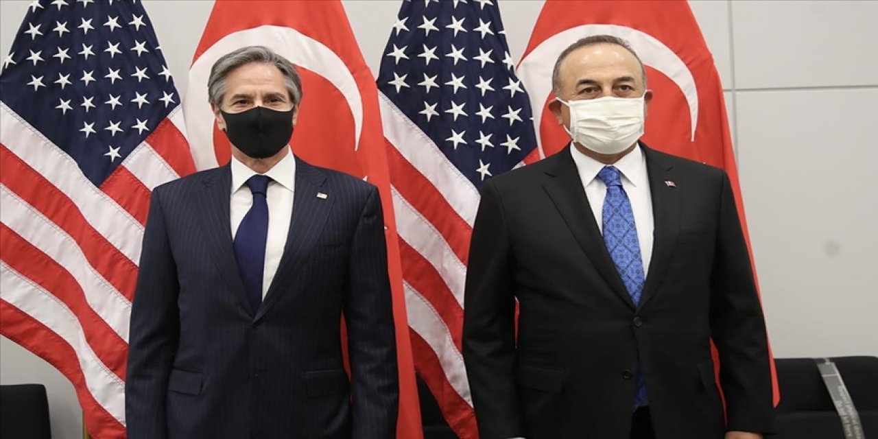 Dışişleri Bakanı Çavuşoğlu, ABD'li Antony Blinken'la görüştü