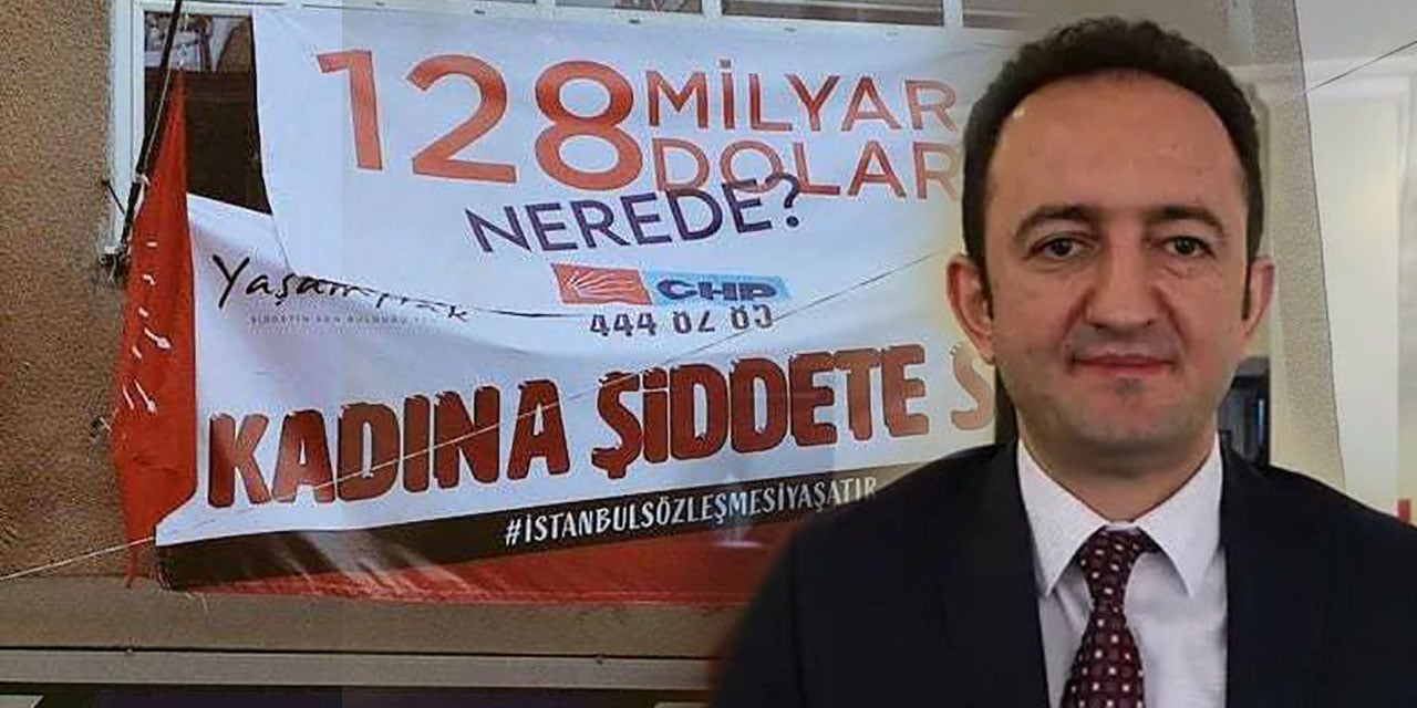 Afiş asan CHP'li başkana Cumhurbaşkanı'na hakaretten soruşturma