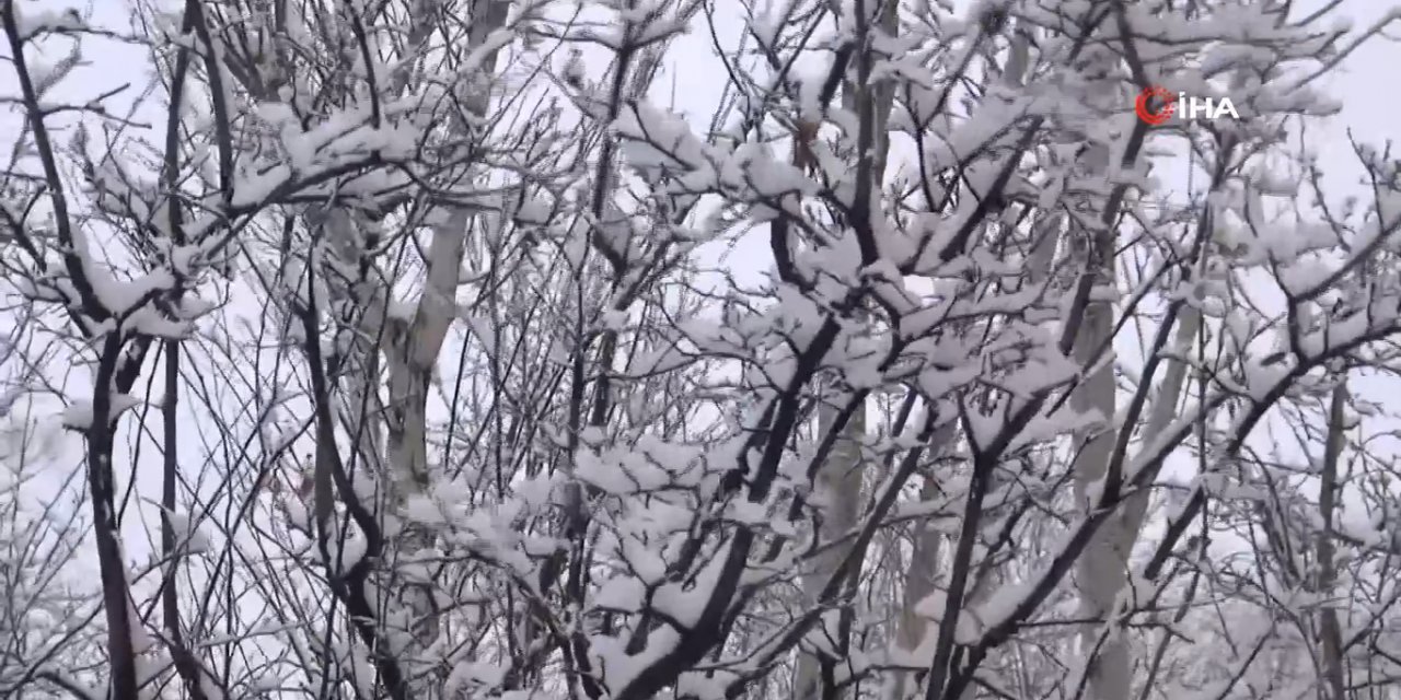 Nisan ayında kar sürprizi