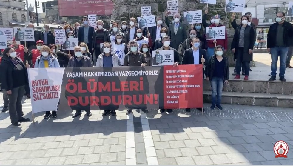 Sağlık Emekçileri: Salgını yönetmek yerine algıyı yönetmeye çalışıyorlar