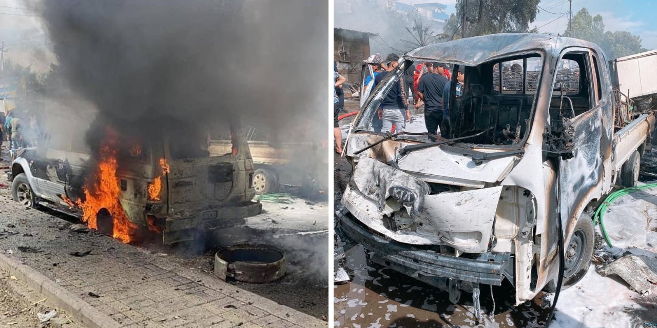 Bağdat’ta pazar yerinde bombalı saldırı: 4 ölü, 17 yaralı