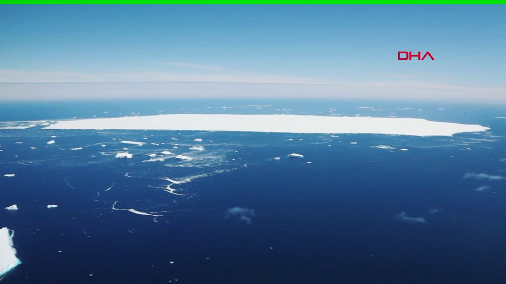 Dünyanın en büyük buzulu eridi