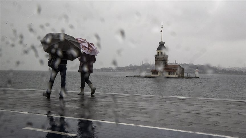 Meteoroloji: Yurdun yarısı yağmurlu