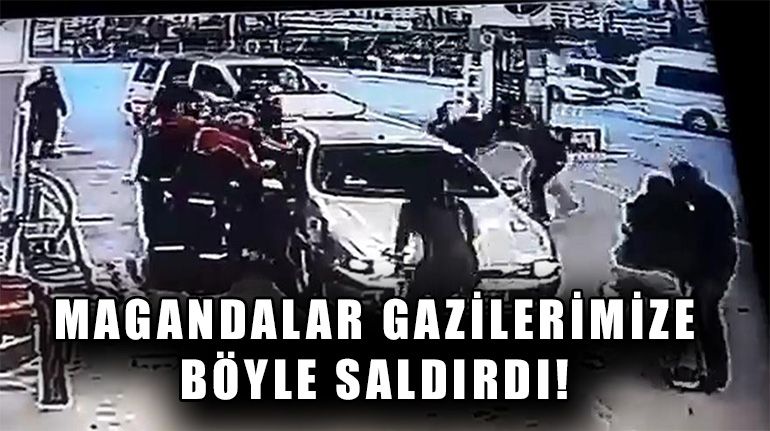 Ankara'da bir grup maganda iki gazimizi darp etti!