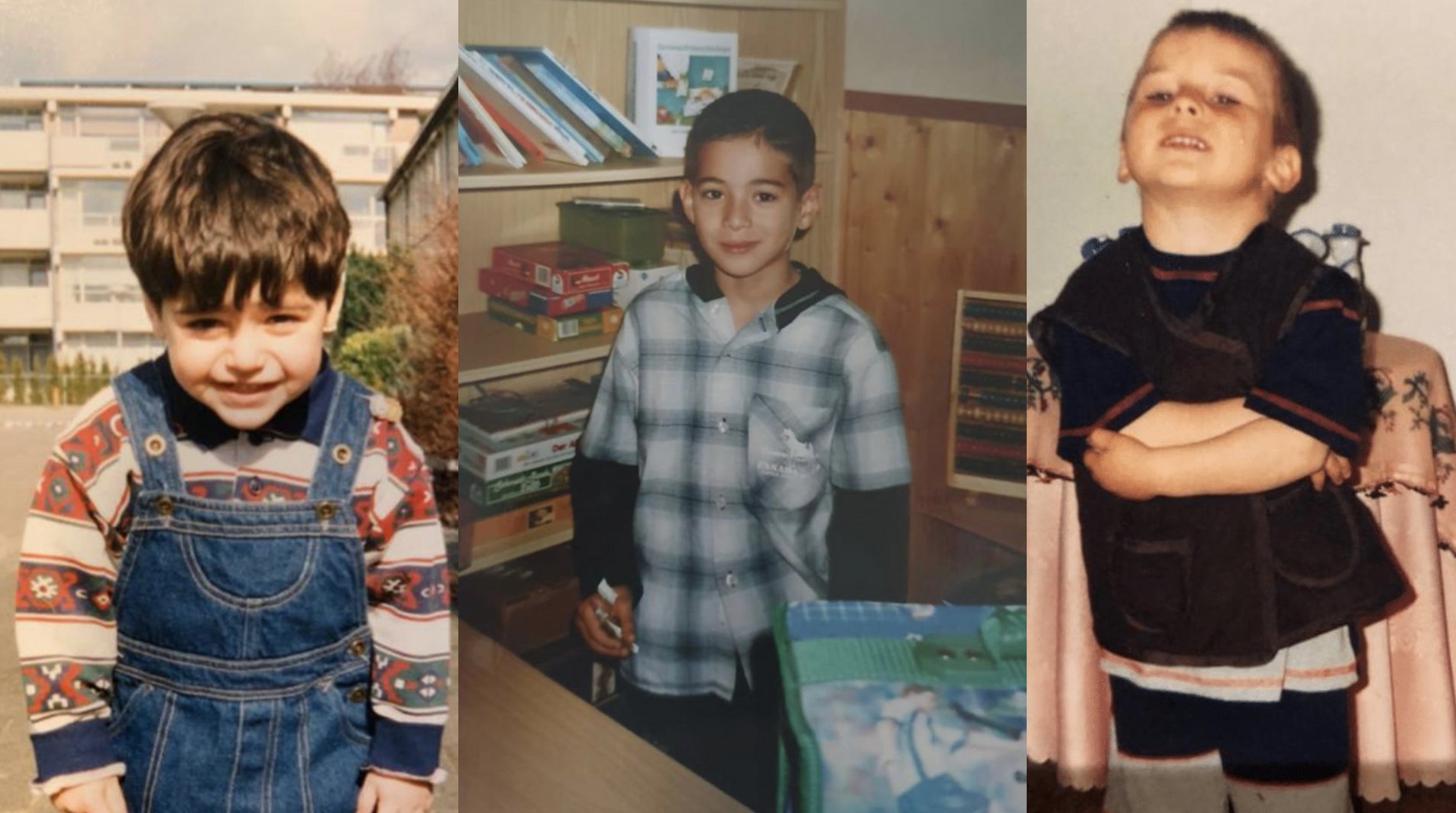 A Milli Takım oyuncularının çocukluk halleri şaşırttı