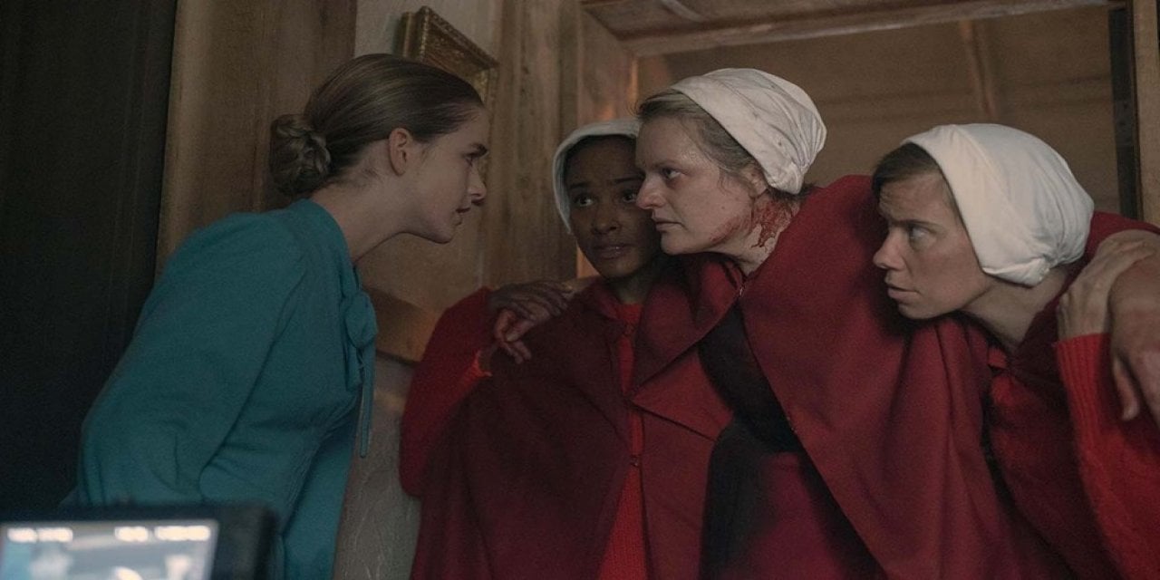 The Handmaid's Tale tanıtımında Türkiye'li kadınların sloganları