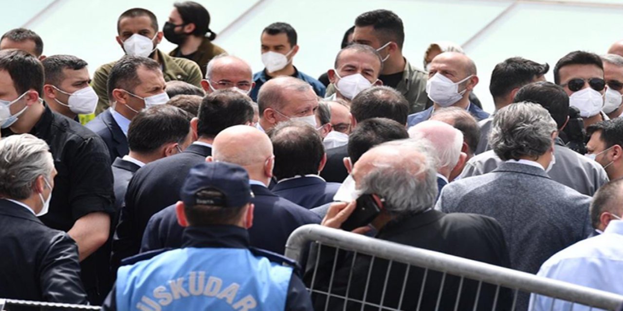 Erdoğan'ın katıldığı 'lebaleb' cenaze töreni hakkında suç duyurusu