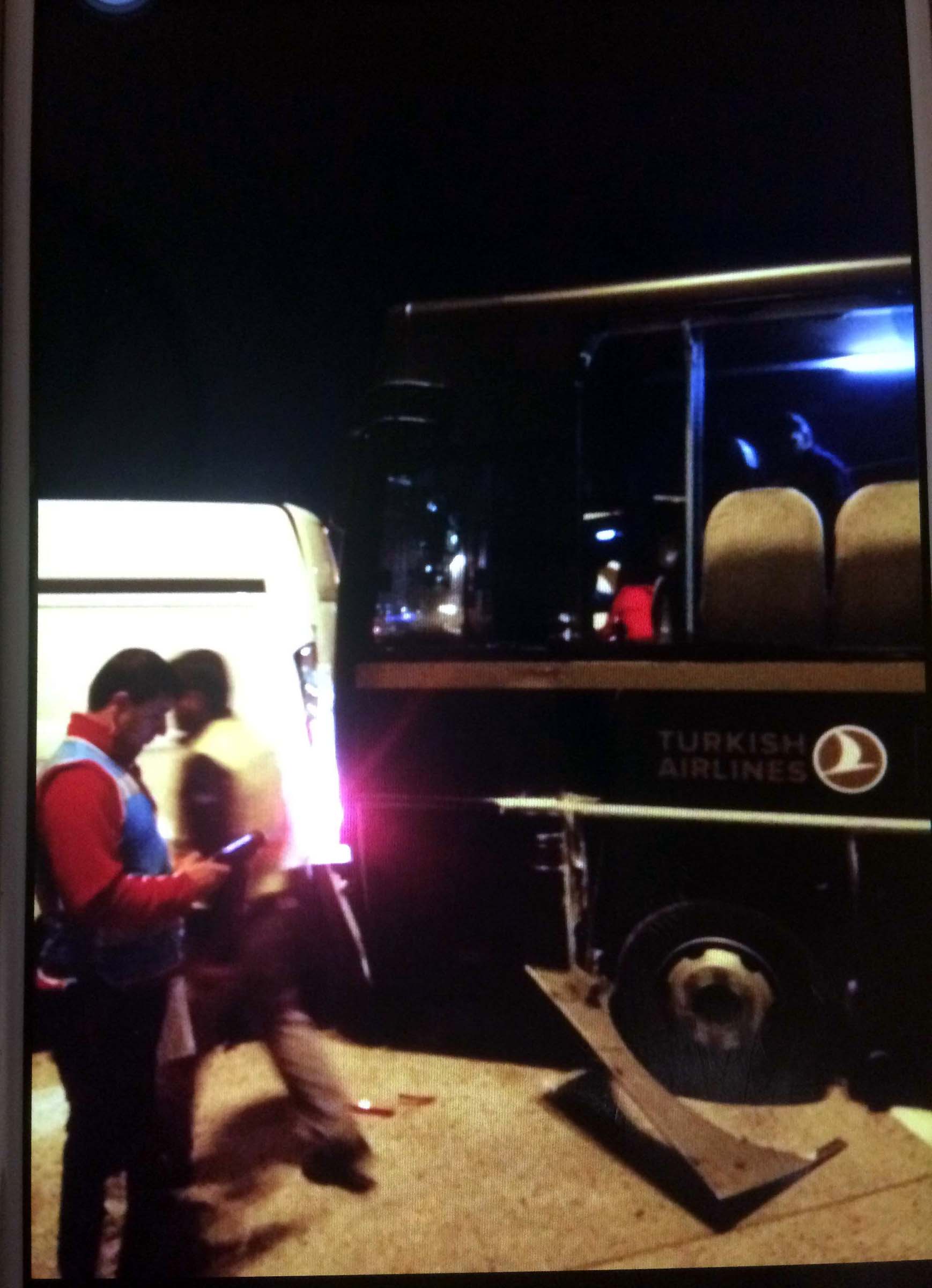 Atatürk Havalimanında kaza: Hostesler ve pilot yaralandı