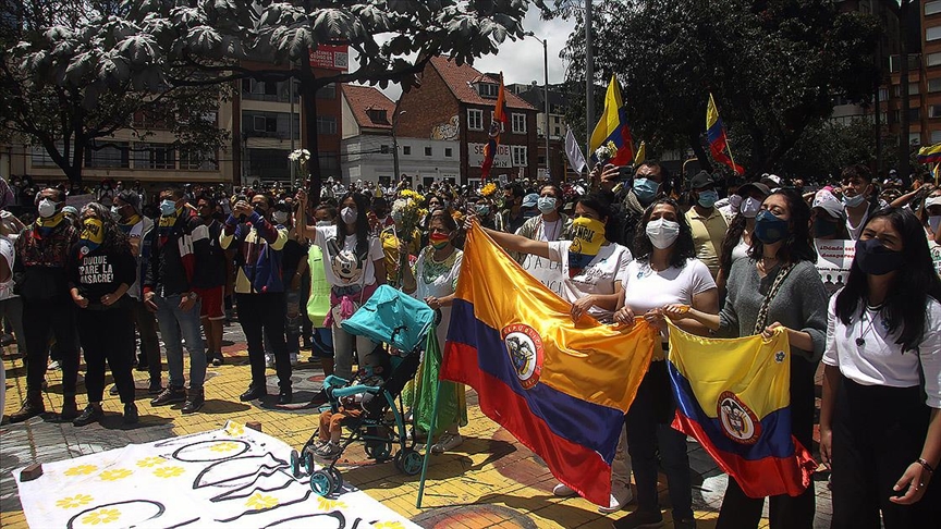 Kolombiya'da protestolar 11'inci gününde