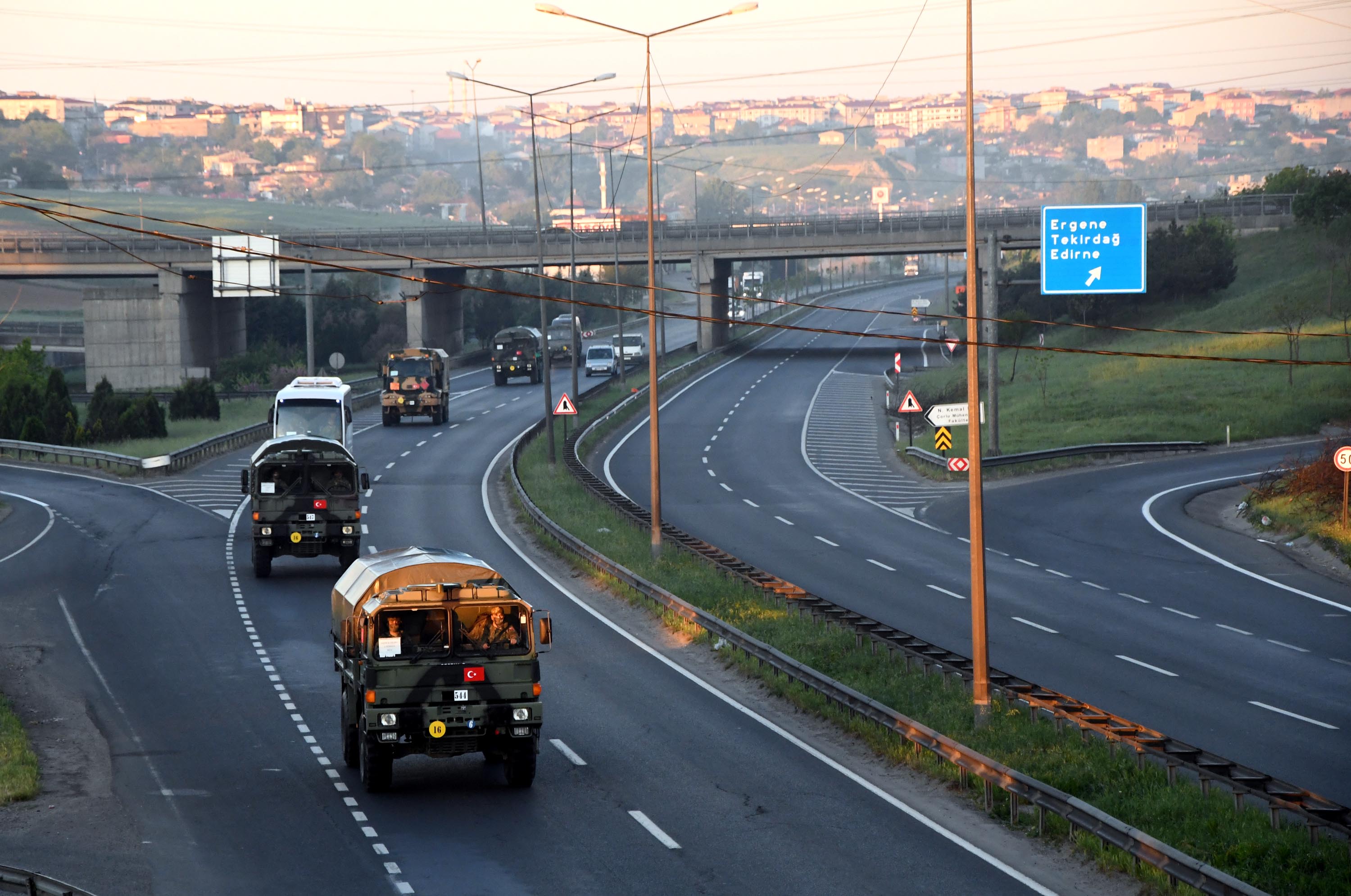NATO tatbikatına katılacak Mehmetçikler yola çıktı